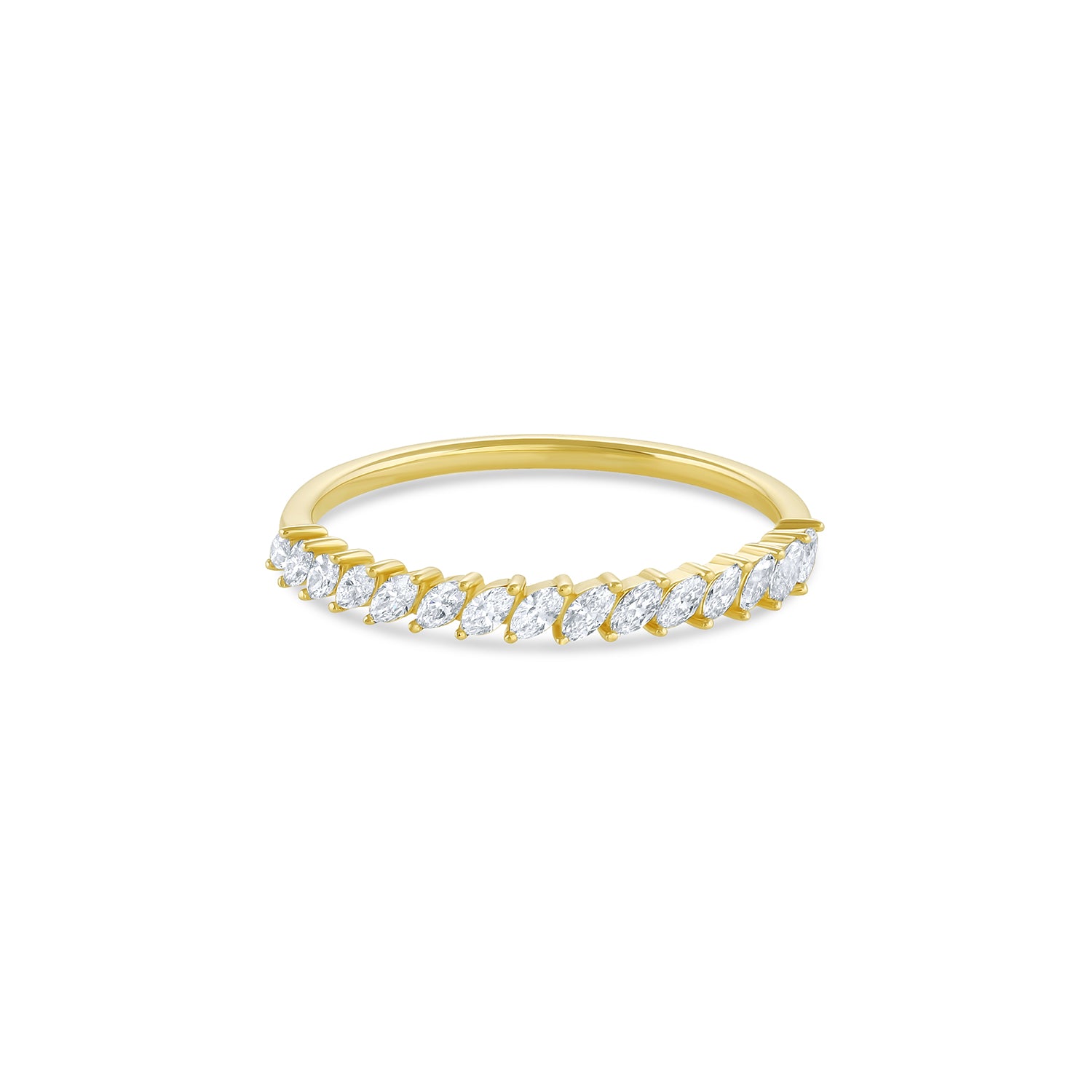 Petite Domino Marquise Band | Rings | Consider the Wldflwrs – CTWF