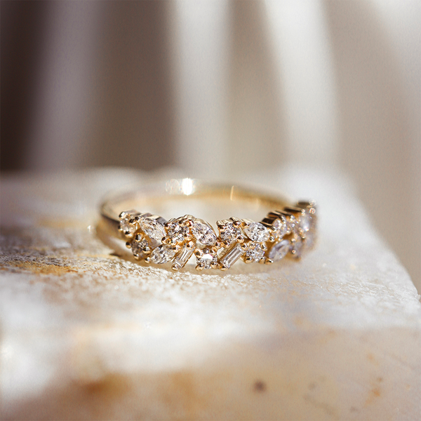 Searcy Cluster Diamond Ring | Consider the Wldflwrs