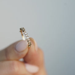 Baguette Cluster Diamond Ring (Earth Mined)