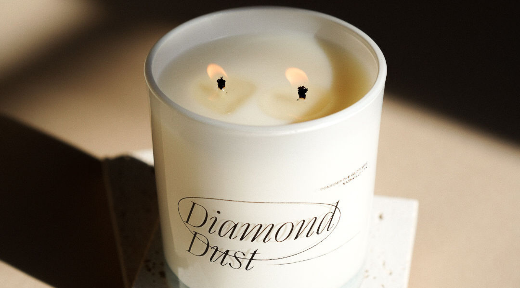 Let Your Season Shine With Our Diamond Dust Candle