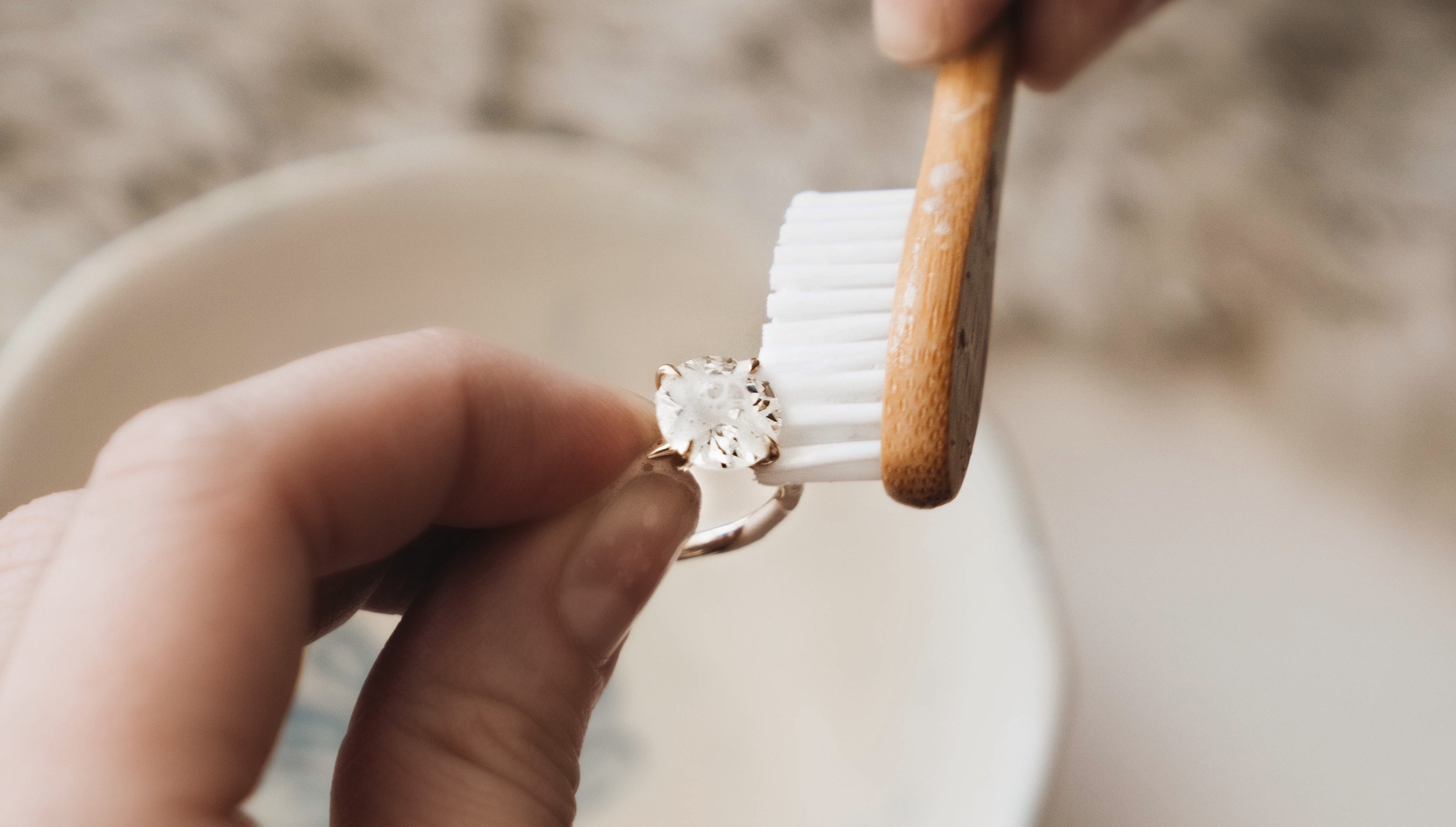 How to Clean Your Engagement Ring at Home