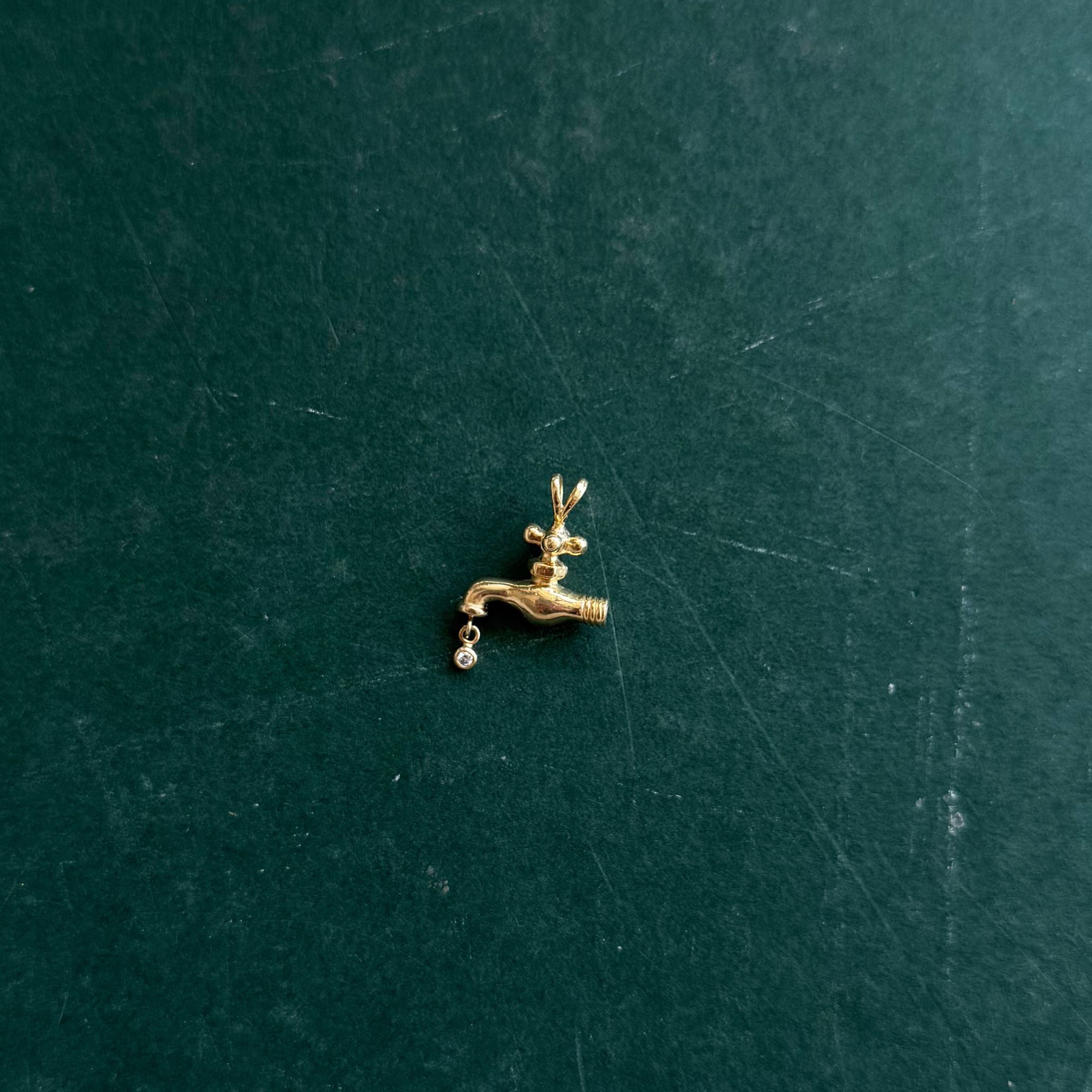 Vintage "Diamond Droplet" Faucet Charm - Consider the Wldflwrs