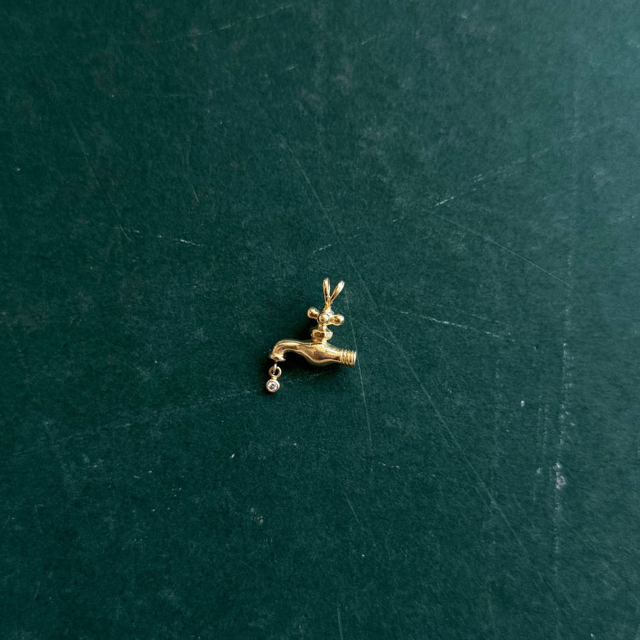 Vintage "Diamond Droplet" Faucet Charm - Consider the Wldflwrs