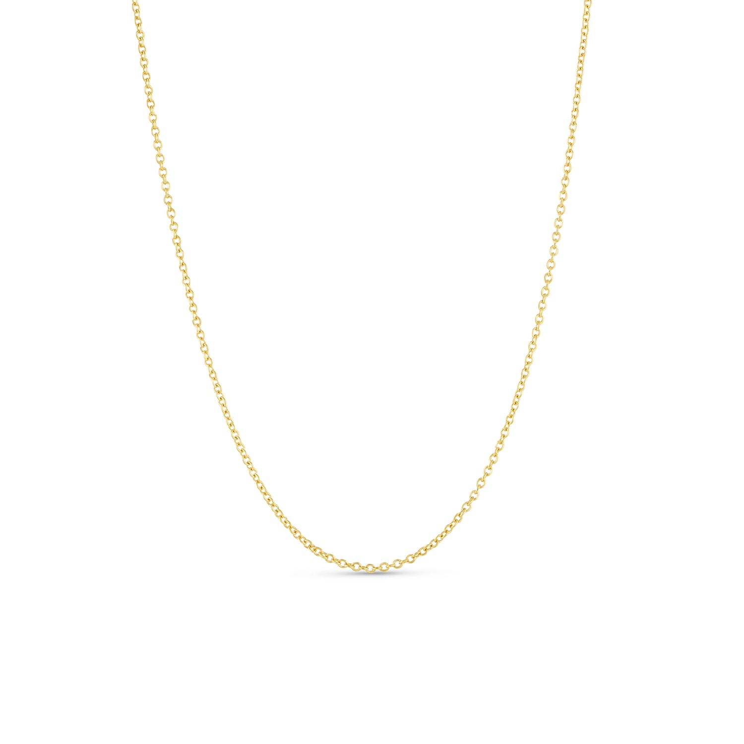 1mm Cable Chain Necklace - Consider the Wldflwrs