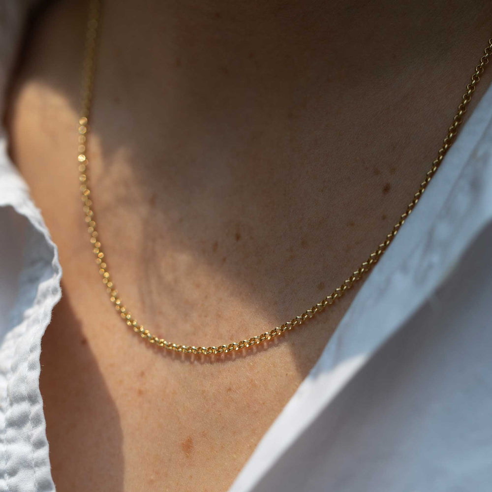 Everyday Rolo Chain Necklace - Consider the Wldflwrs