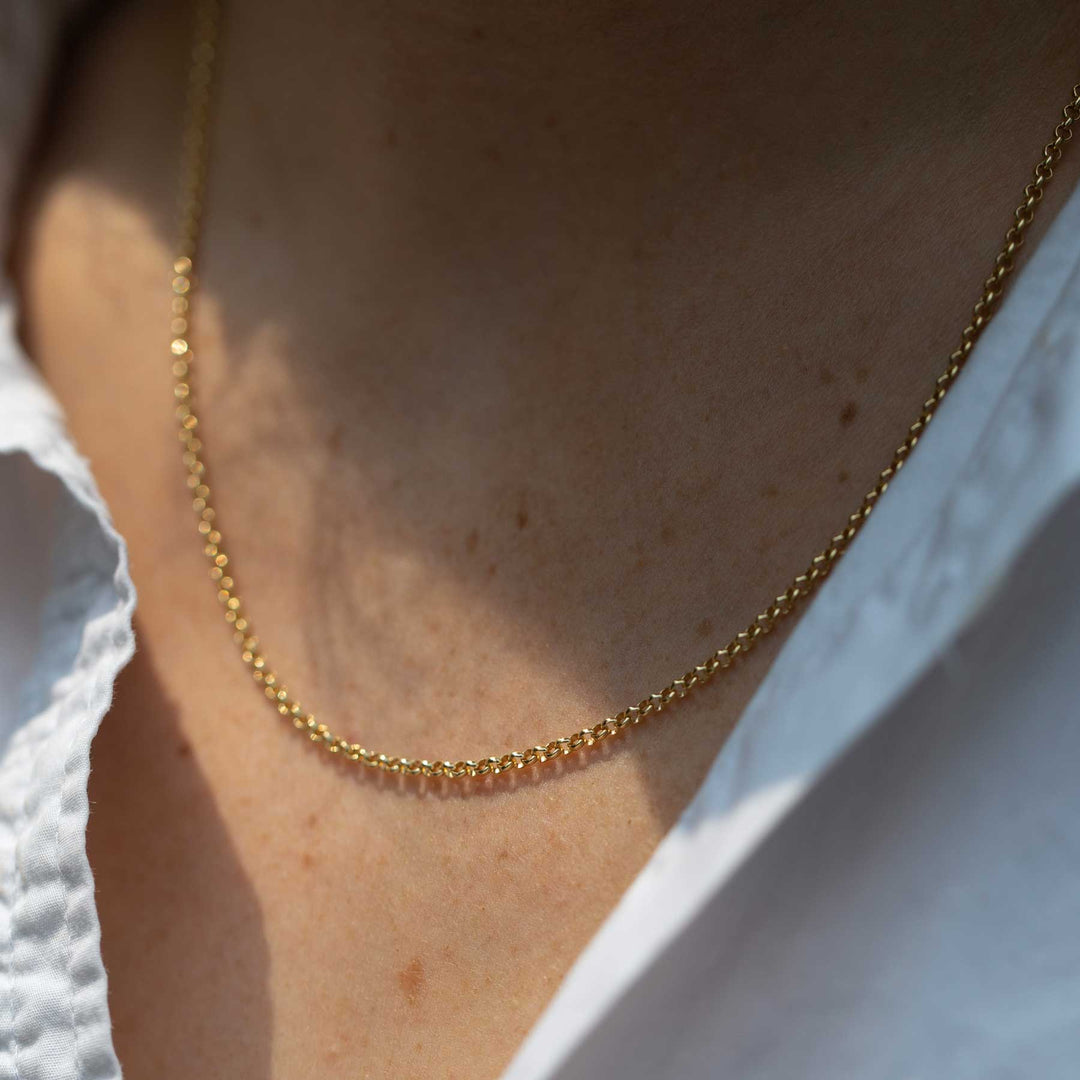 Everyday Rolo Chain Necklace - Consider the Wldflwrs