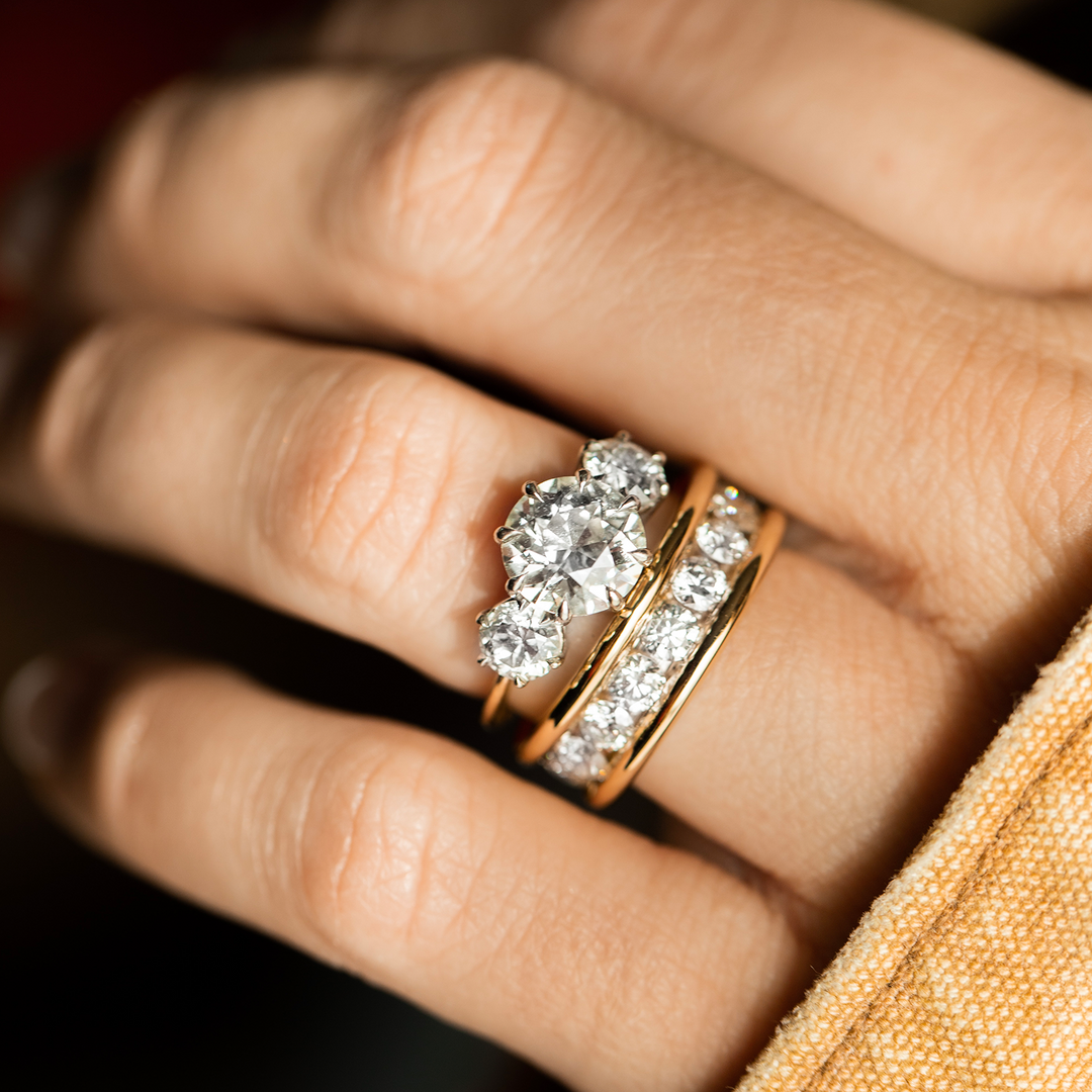 Bubble Channel Diamond Ring - Consider the Wldflwrs