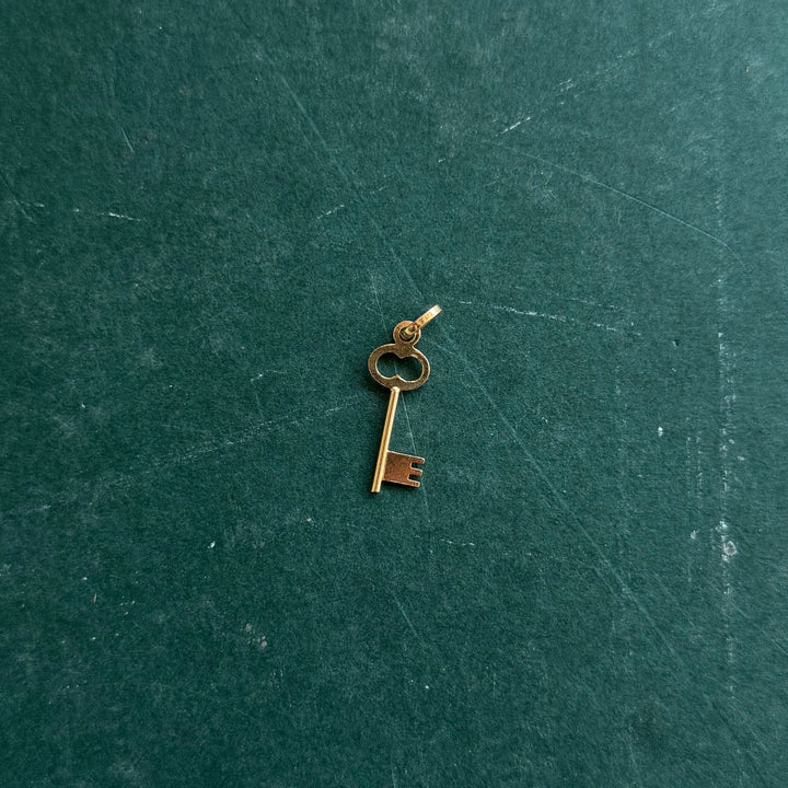 Vintage Key Charm - Consider the Wldflwrs