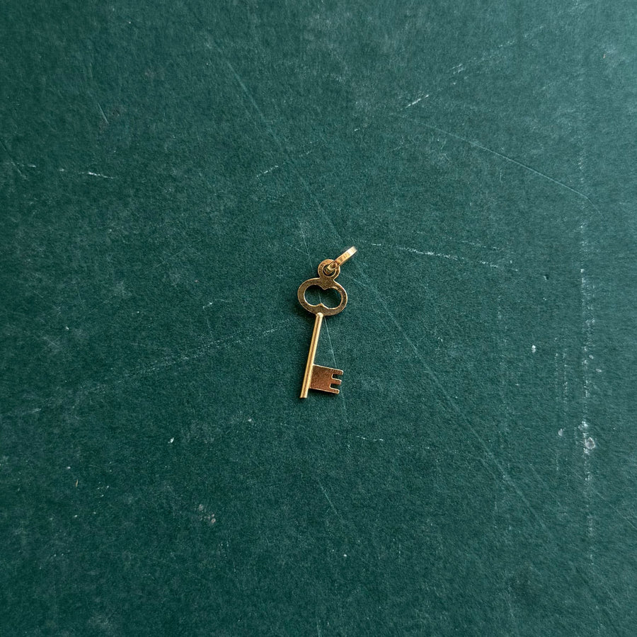 Vintage Key Charm - Consider the Wldflwrs