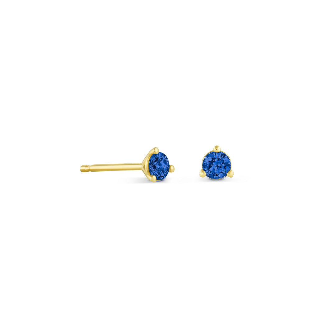Birthstone Stud Earrings
