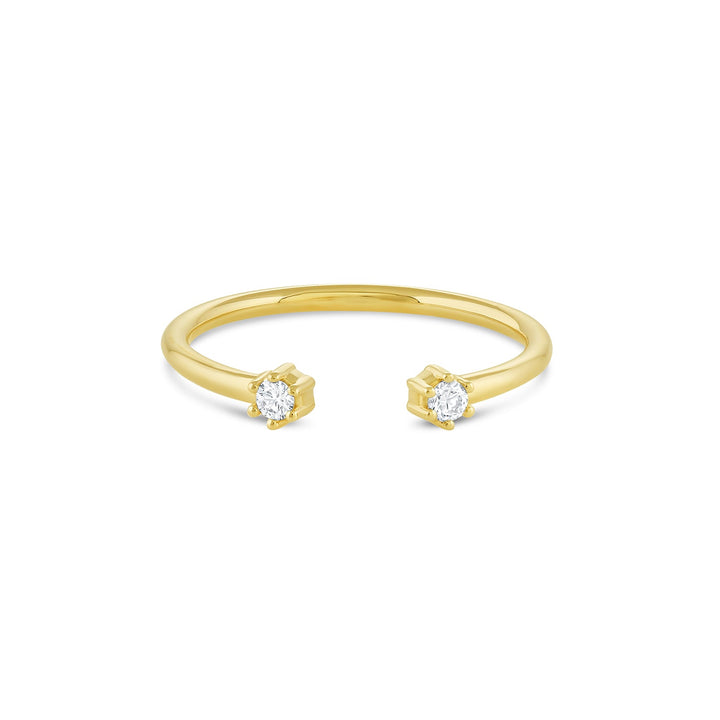 Blossom Cuff Diamond Ring (Lab Grown) - Consider the Wldflwrs