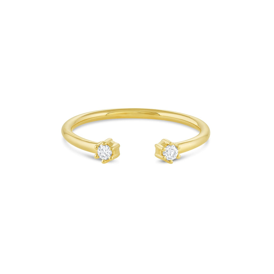 Blossom Cuff Diamond Ring (Lab Grown) - Consider the Wldflwrs