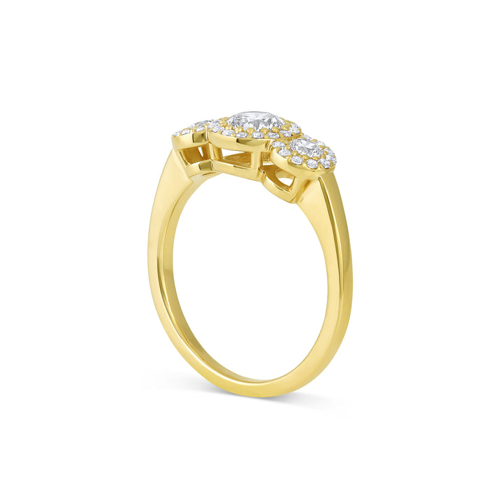 Goldfinch Engagement Ring - Consider the Wldflwrs