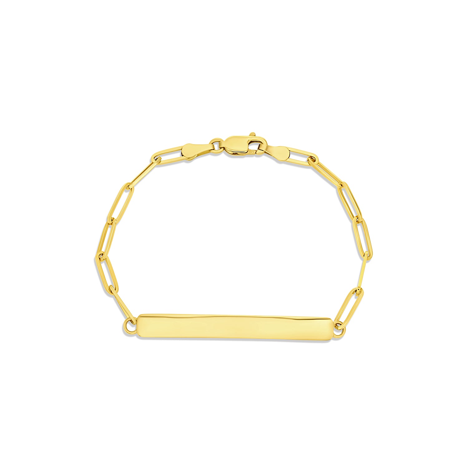 Long Link ID bracelet - Consider the Wldflwrs