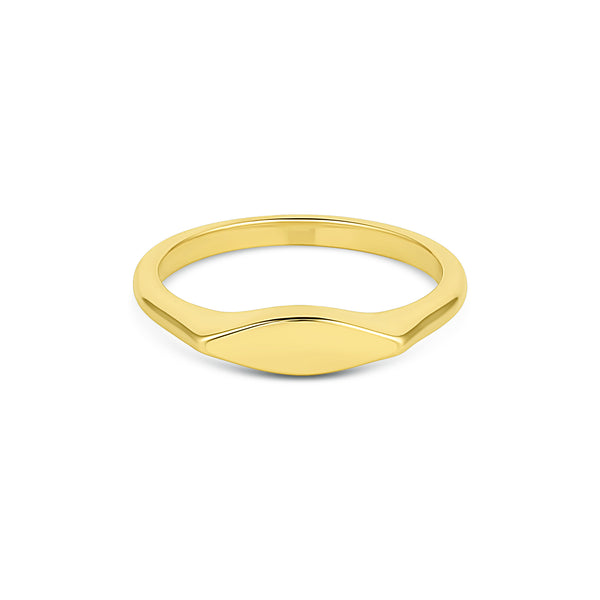 Interleaf Signet Ring | Consider the Wldflwrs | Rings – CTWF