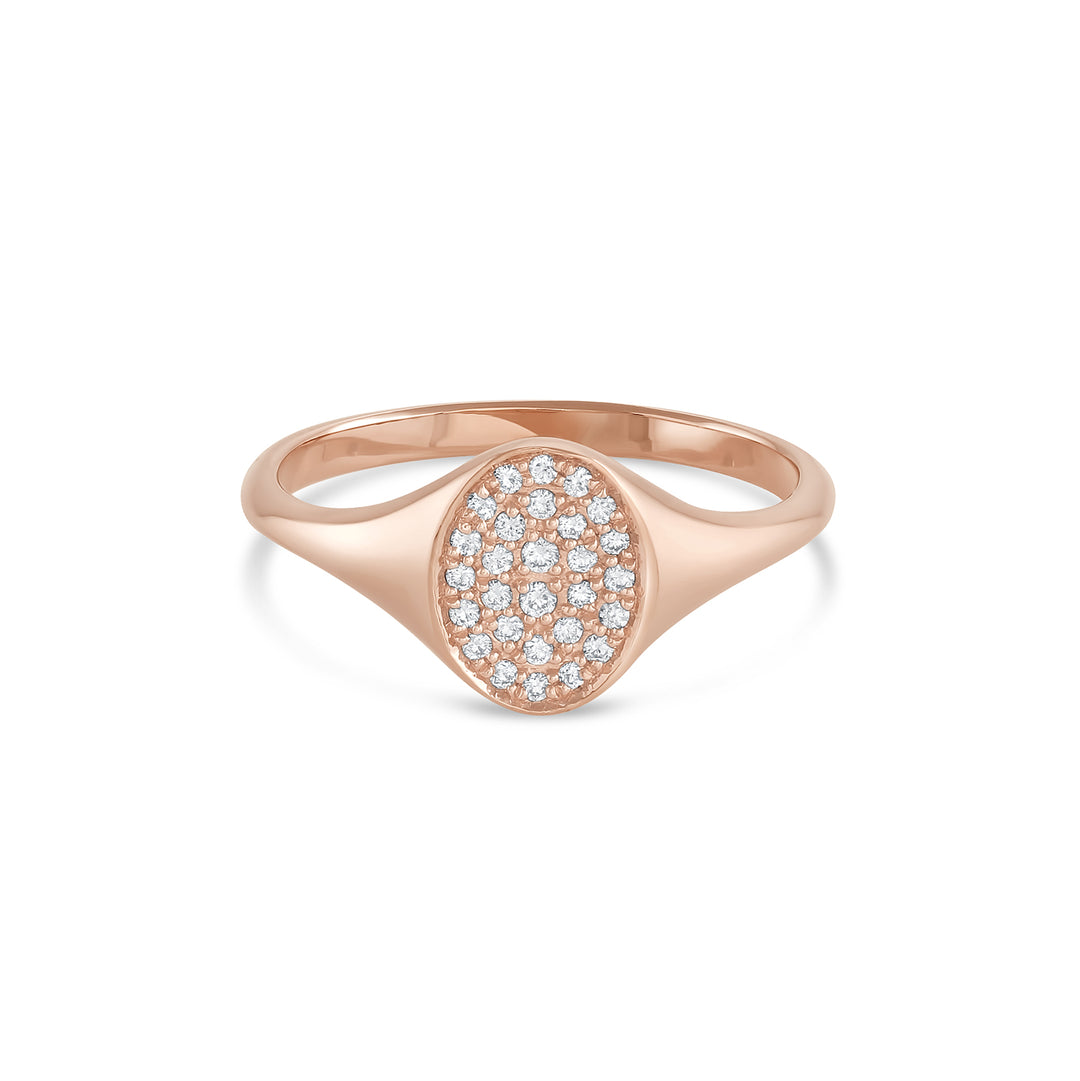 Spark Namesake Diamond Signet