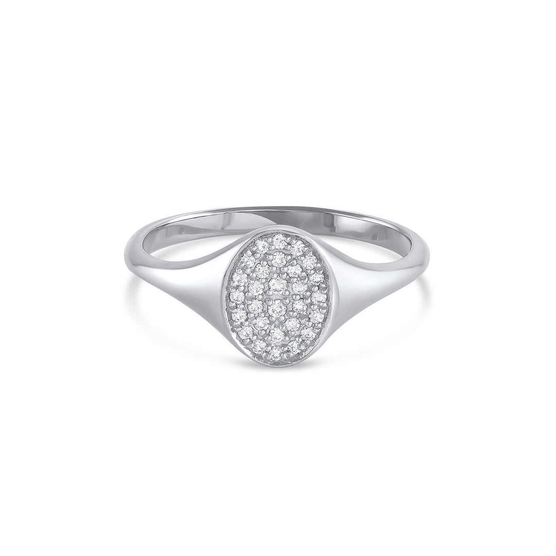 Spark Namesake Diamond Signet