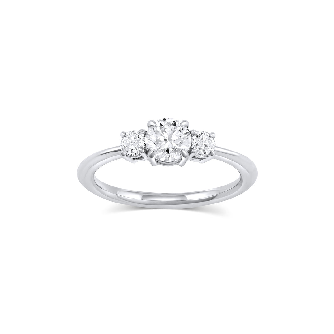Earth Mined Round Rosemary Engagement Ring - Consider the Wldflwrs