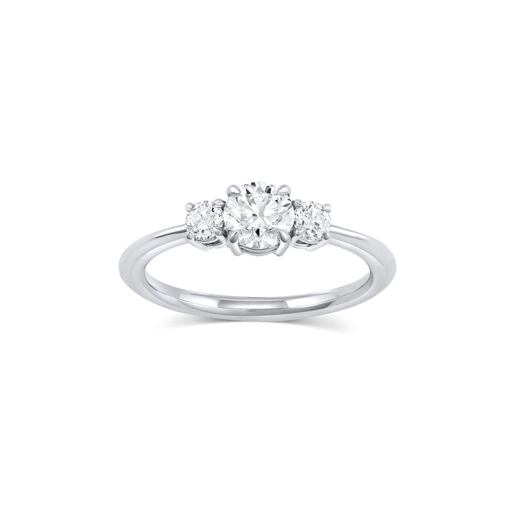 Earth Mined Round Rosemary Engagement Ring - Consider the Wldflwrs