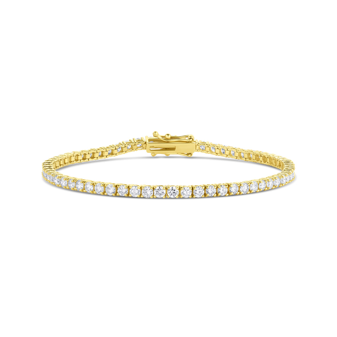 2.5mm Lab Grown Tennis Bracelet - Consider the Wldflwrs