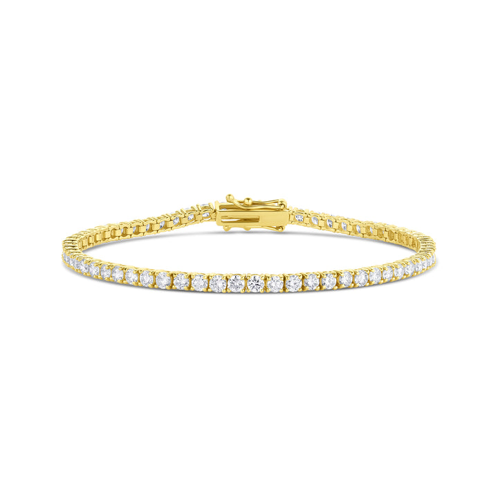 2.5mm Lab Grown Tennis Bracelet - Consider the Wldflwrs