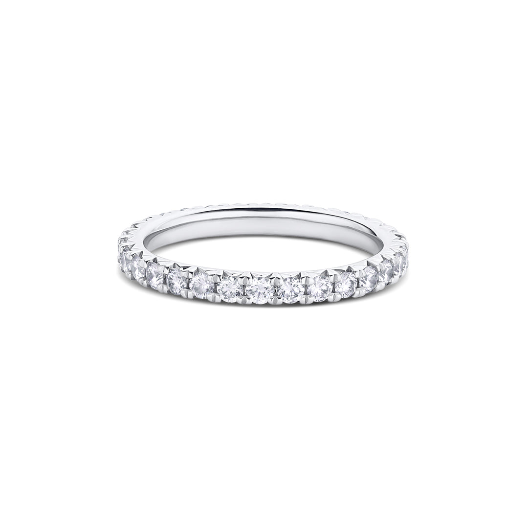 French Cut Diamond Band (Earth Mined) - Consider the Wldflwrs