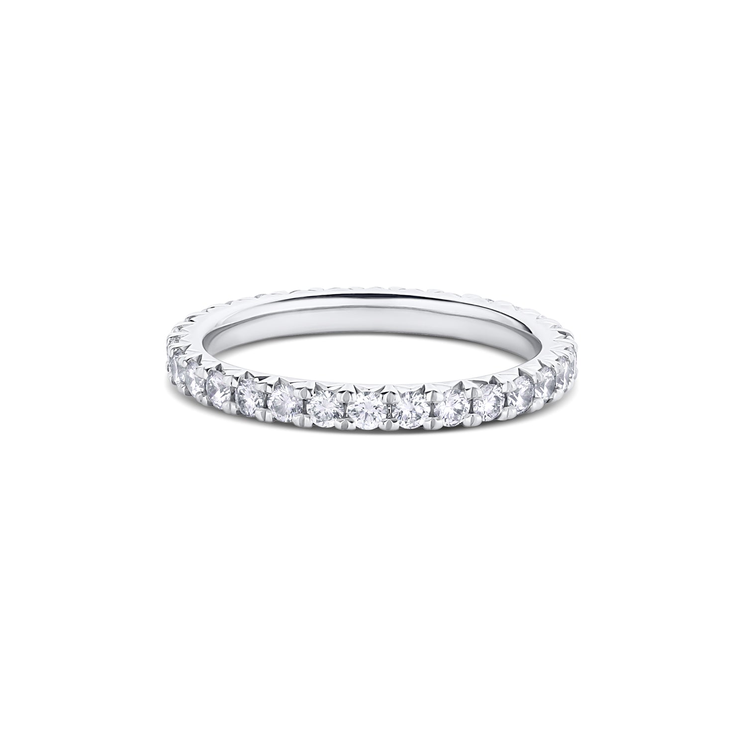 French Cut Diamond Band (Earth Mined) - Consider the Wldflwrs