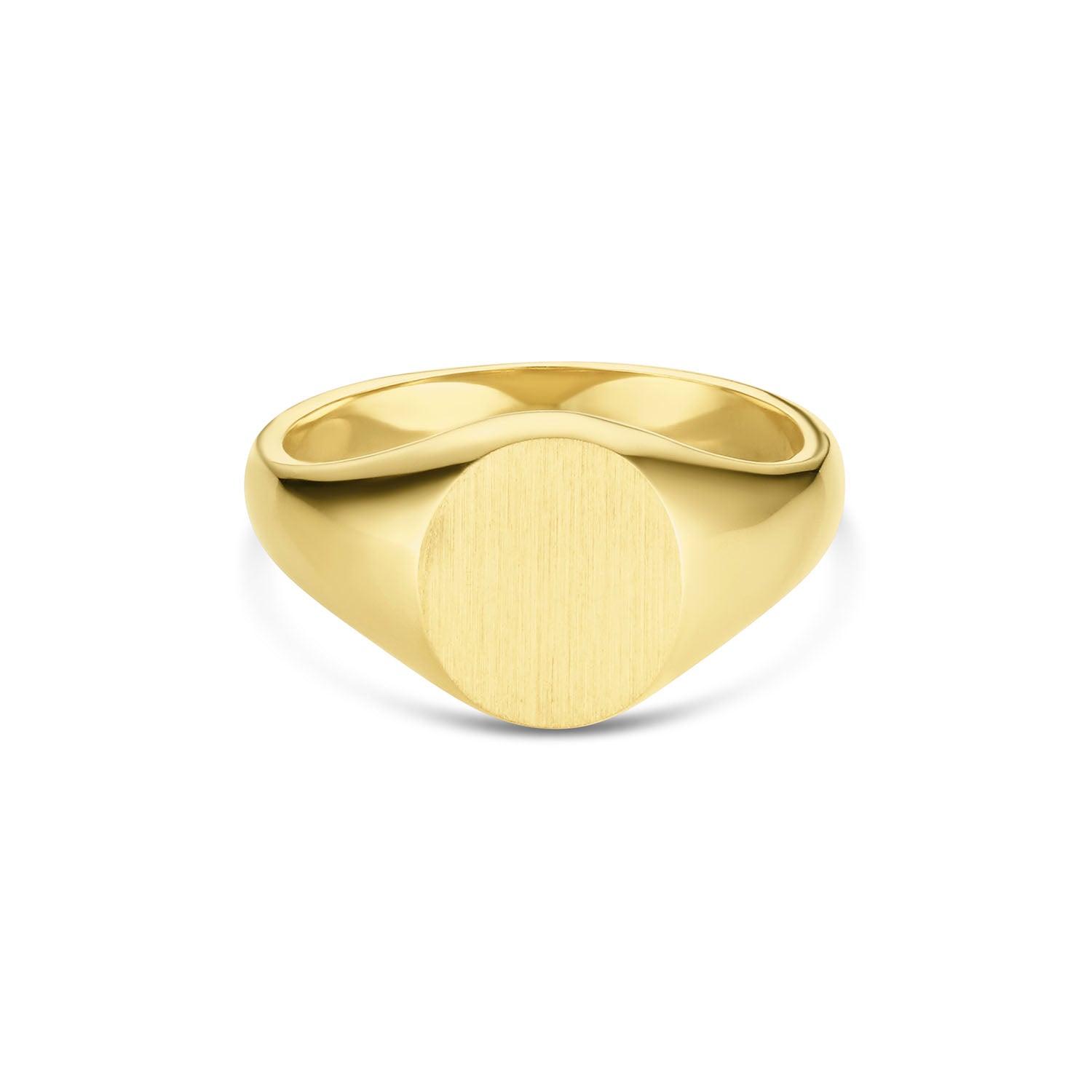 Die Struck Small Oval Signet Ring | Consider the Wldflwrs | Rings
