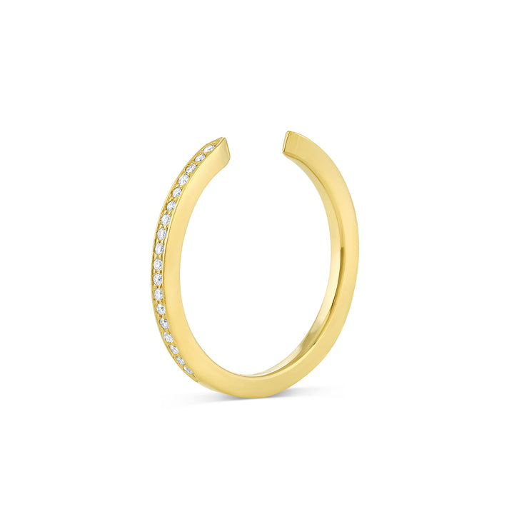 Diamond Claw Cuff Ring (Earth Mined) - Consider the Wldflwrs