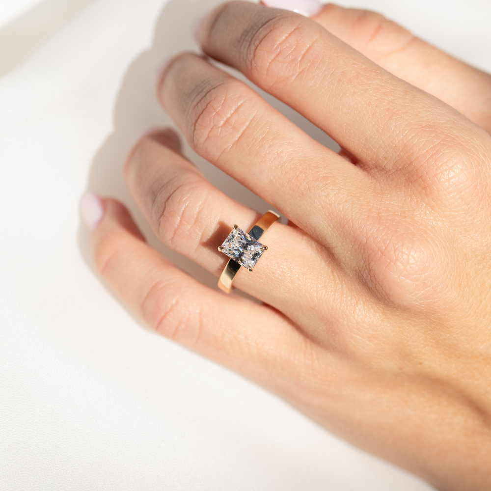 Fern Engagement Ring - Consider the Wldflwrs