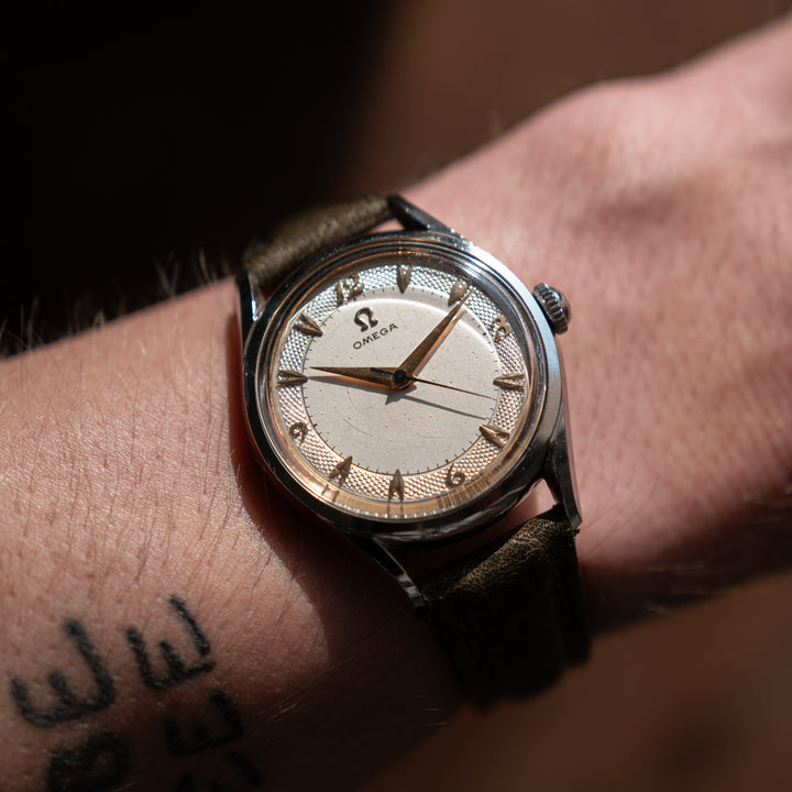 Omega Vintage Breguet Numeral Circa 1950 - Consider the Wldflwrs