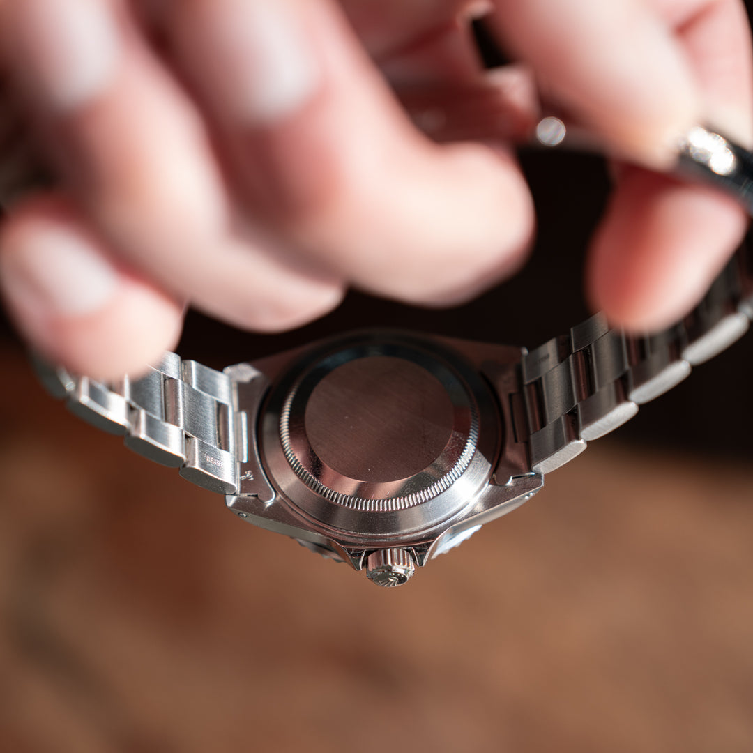 Rolex Submariner Ref. 16610 (Faded Navy Bezel) - Box, Service Cards, Papers - Consider the Wldflwrs