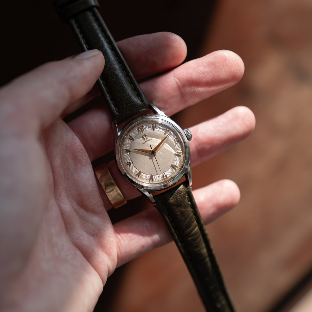 Omega Vintage Breguet Numeral Circa 1950 - Consider the Wldflwrs