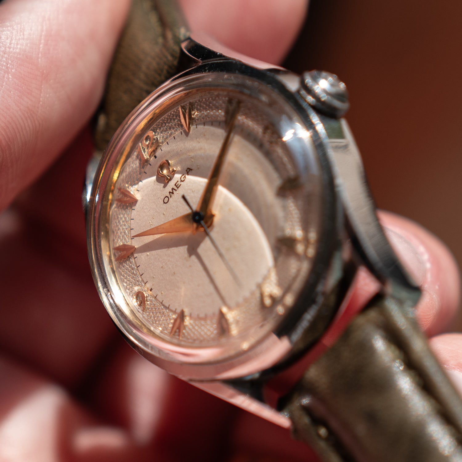 Omega Vintage Breguet Numeral Circa 1950 - Consider the Wldflwrs