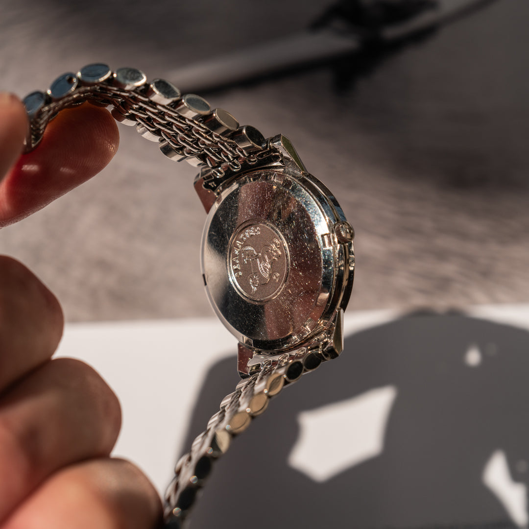 Omega Seamaster Crosshair Dial - Beads of Rice Bracelet - Consider the Wldflwrs