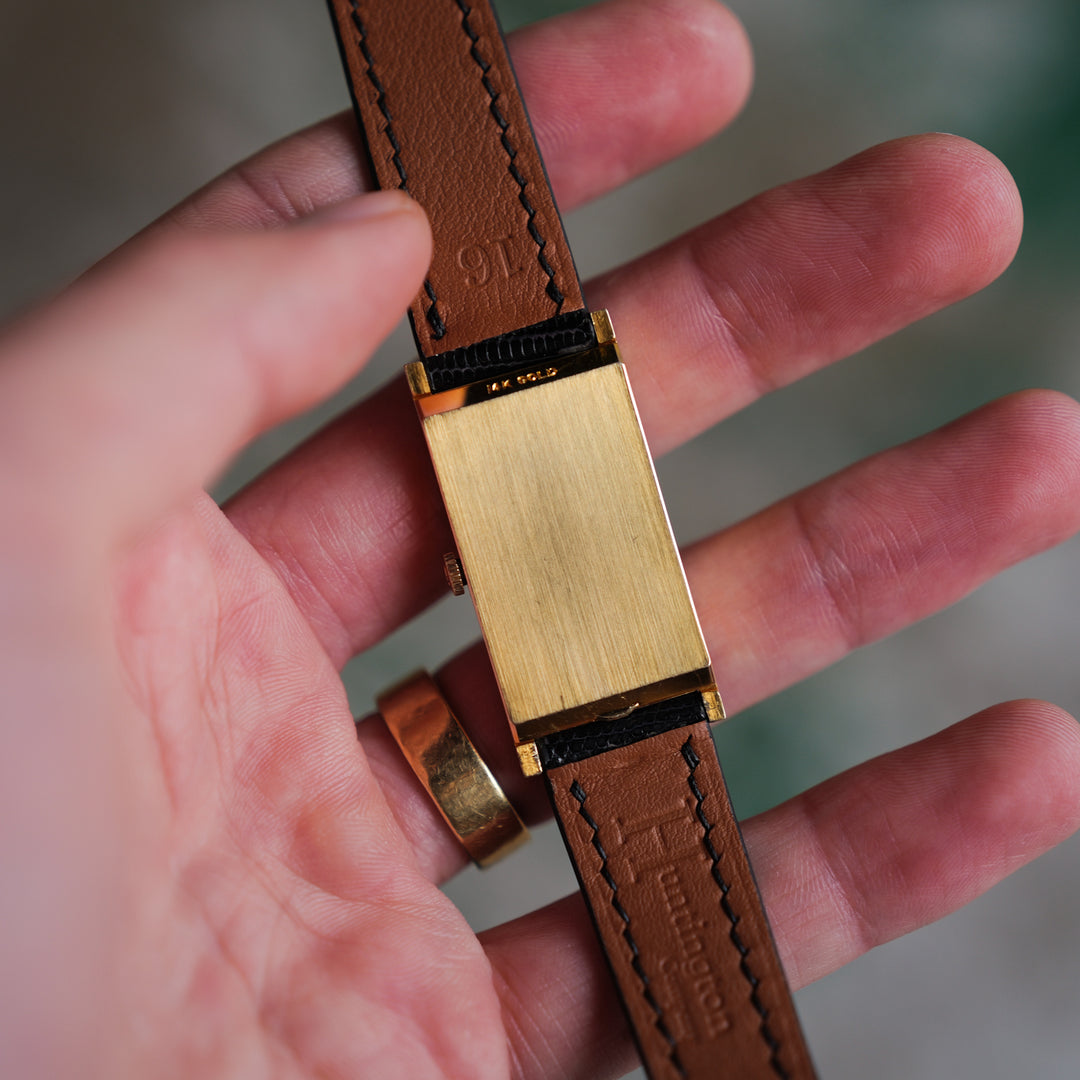 Vintage Omega 14k Solid Gold Cintrée - Consider the Wldflwrs