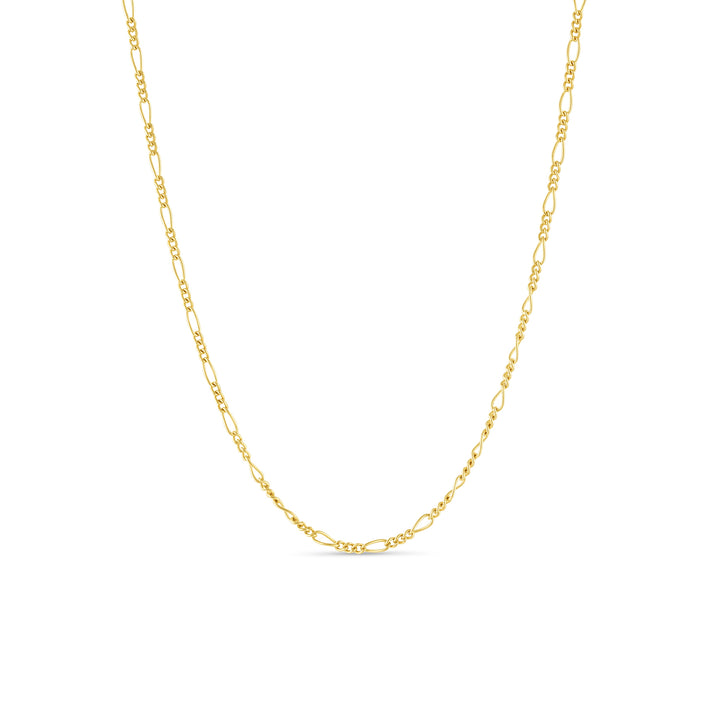 1.3mm Figaro Necklace POS ONLY - Consider the Wldflwrs