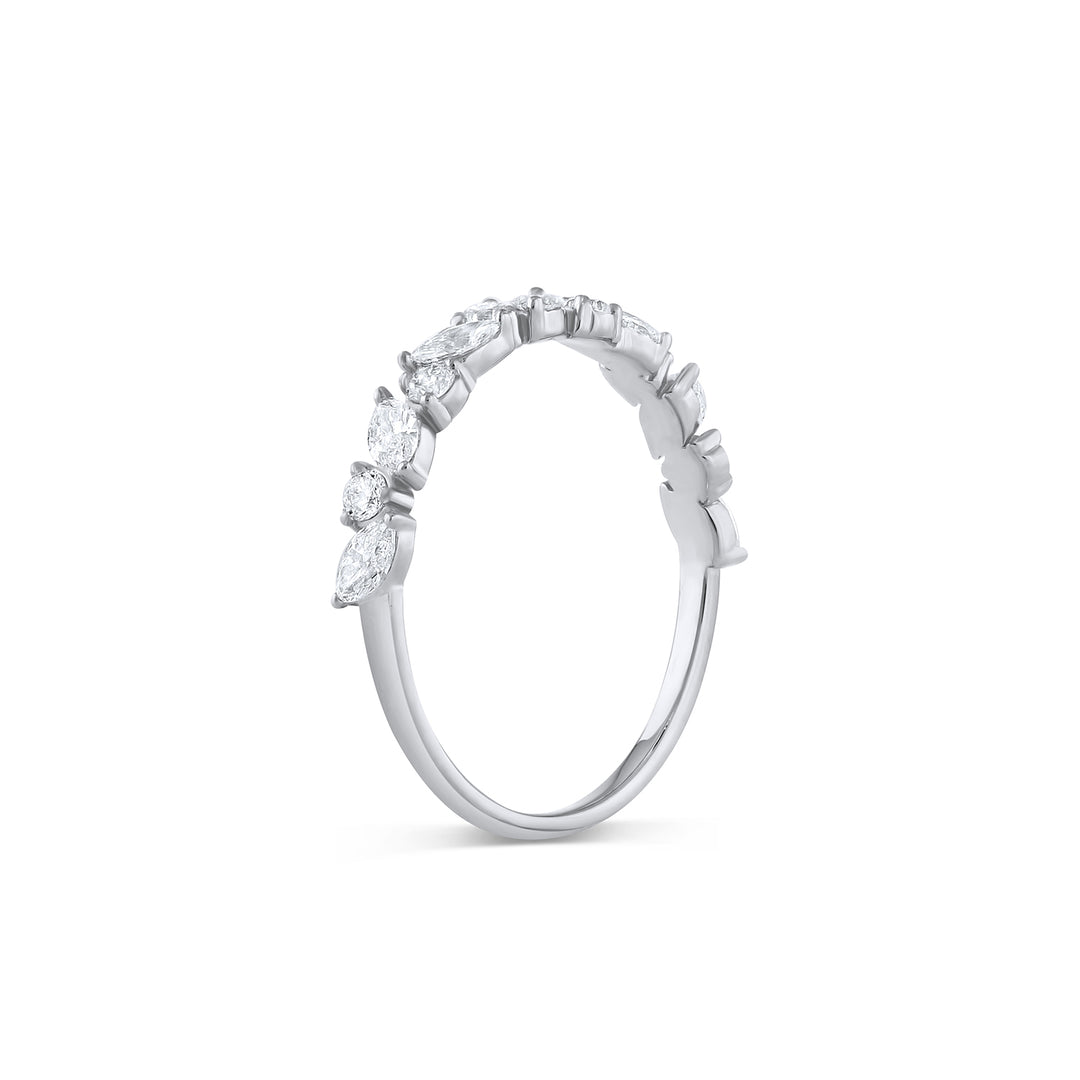 Marquise Cluster Diamond Ring (Earth Mined)