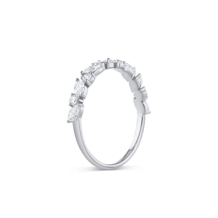 Marquise Cluster Diamond Ring (Earth Mined)