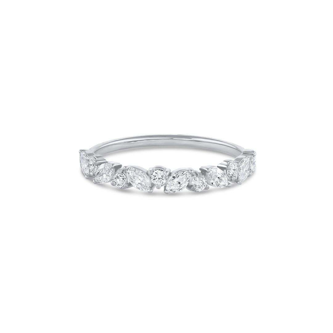 Marquise Cluster Diamond Ring (Earth Mined)