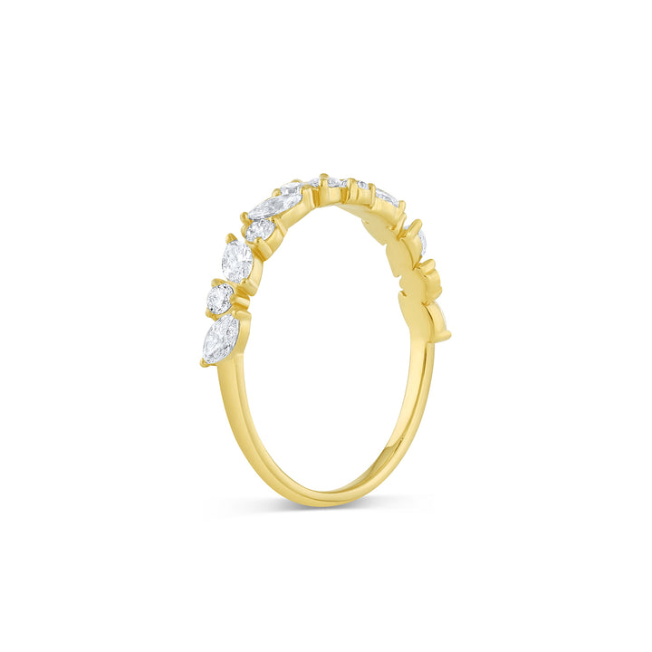Marquise Cluster Diamond Ring (Earth Mined)