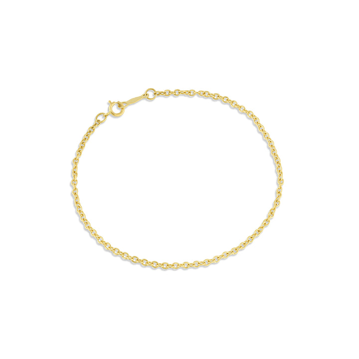 Oval Link Cable Bracelet - Consider the Wldflwrs