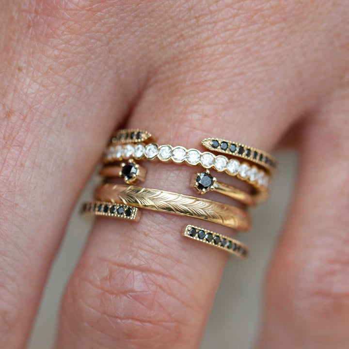 Pebble Diamond Ring (Earth Mined) - Consider the Wldflwrs