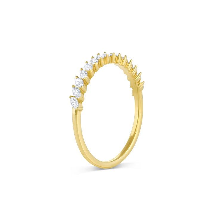 Petite Domino Marquise Band (Earth Mined) - Consider the Wldflwrs