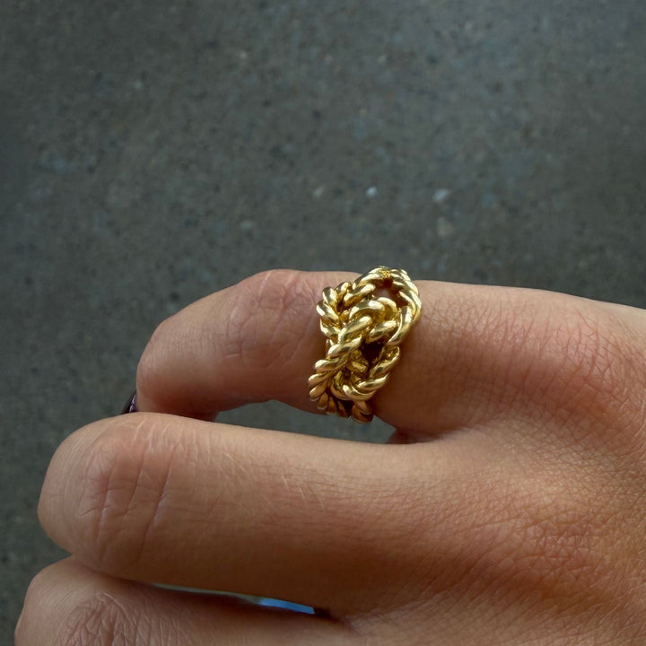 Vintage Rope Ring - Consider the Wldflwrs