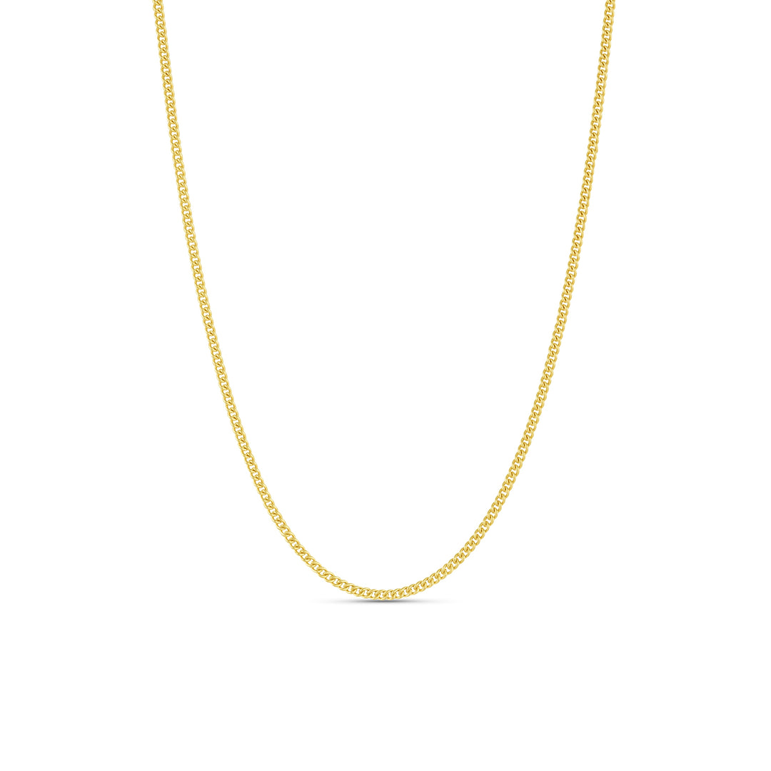 Skinny Mineral Curb Chain Necklace - Consider the Wldflwrs