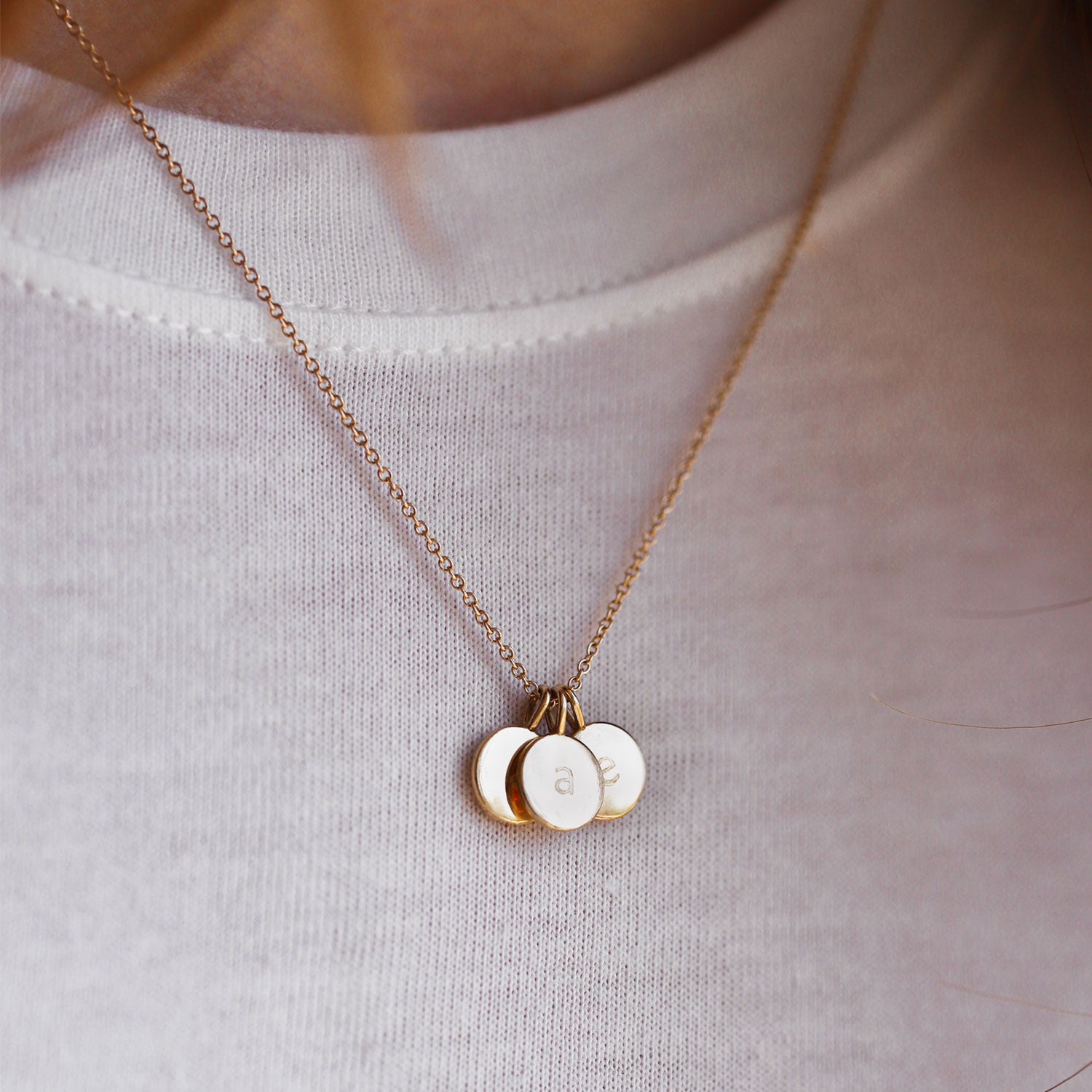 Small Round Heritage Necklace - Consider the Wldflwrs