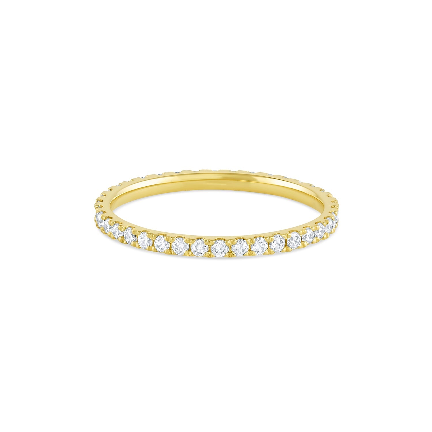 Lab Grown White Diamond Twinkle Band (Eternity) - Consider the Wldflwrs