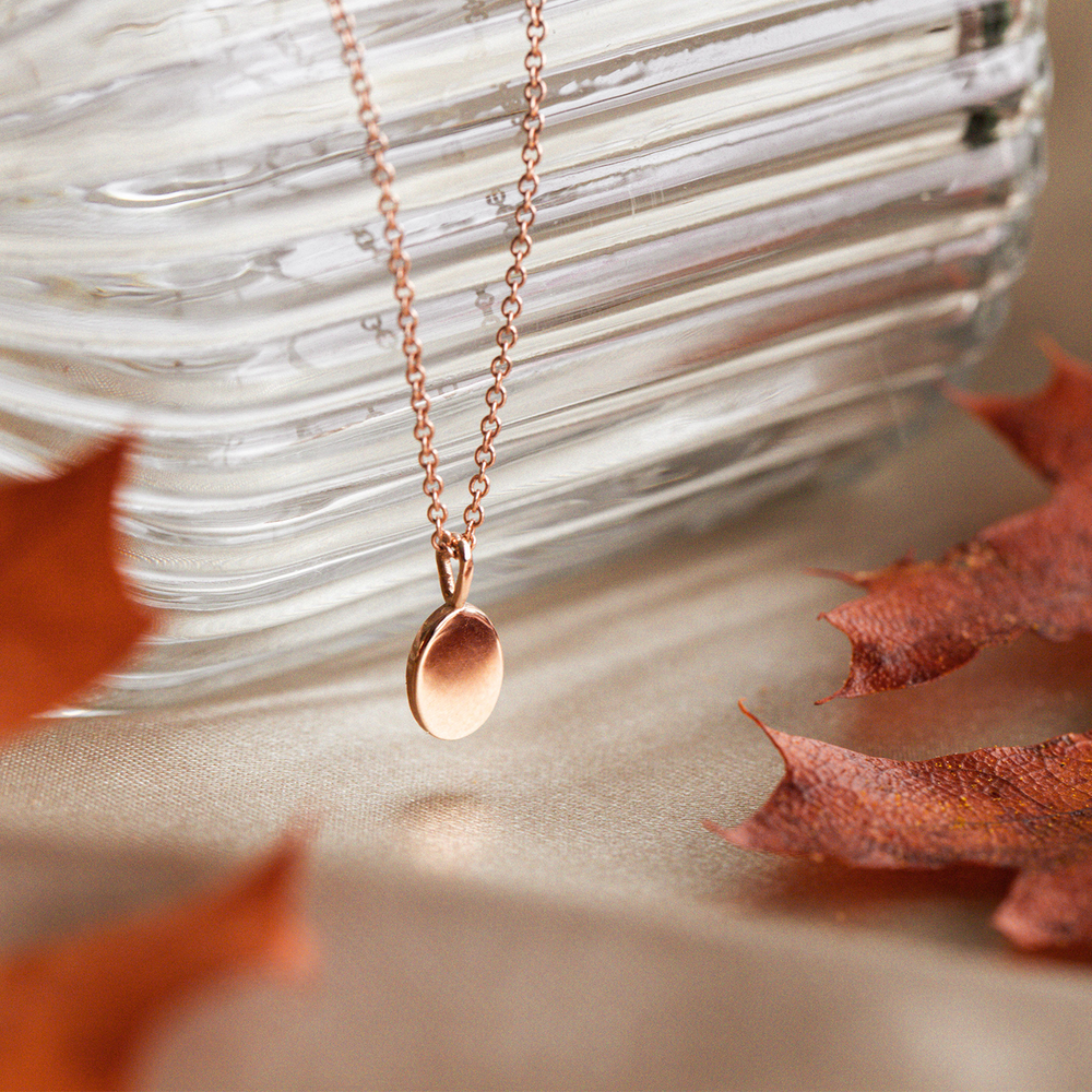Small Oval Heritage Necklace - Consider the Wldflwrs