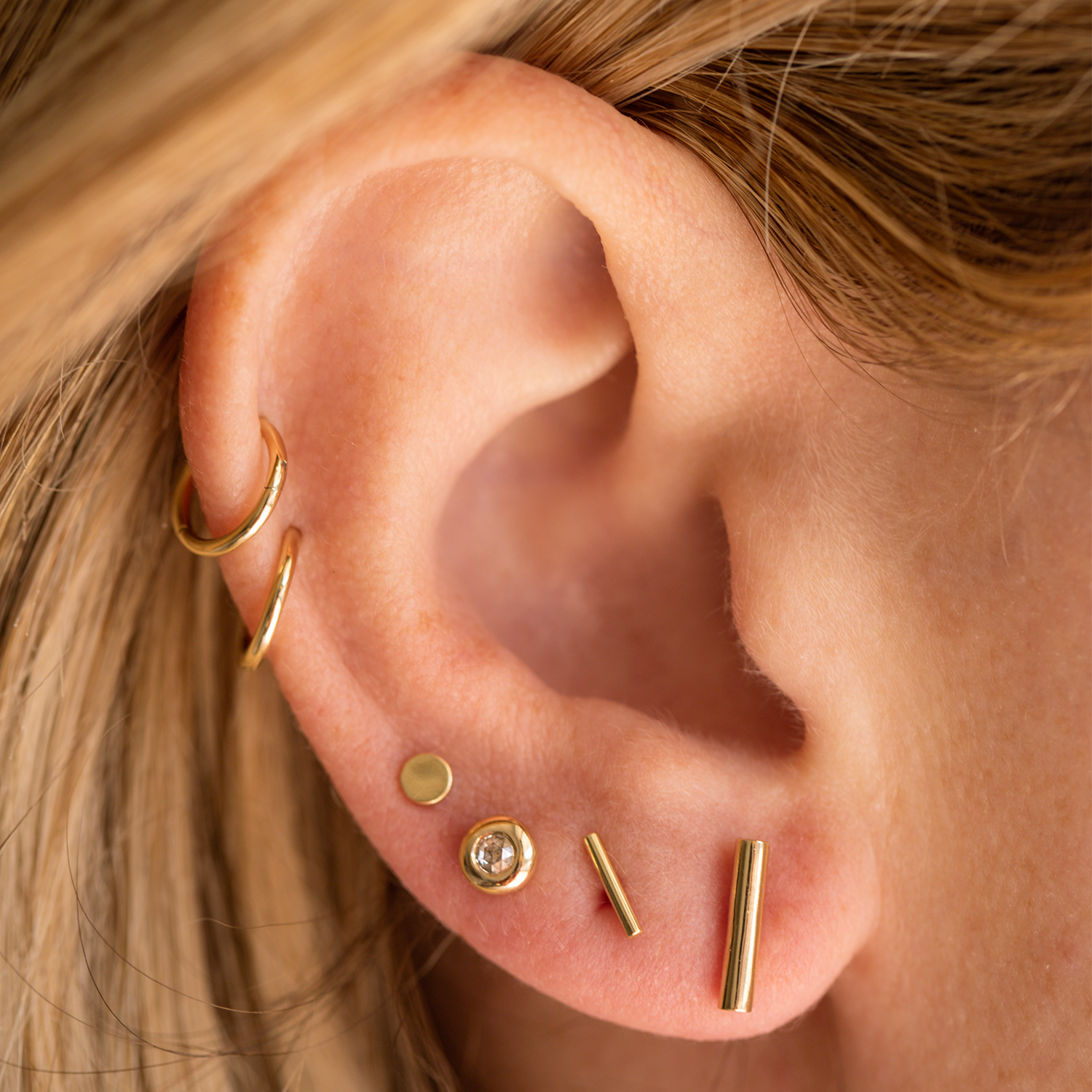 Thick Stick Stud Earring - Consider the Wldflwrs